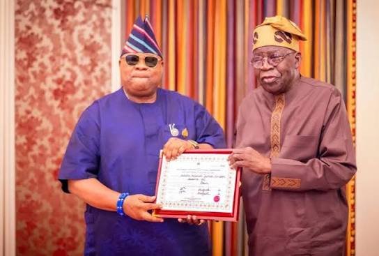 ADELEKE’S VISIT TO TINUBU NOT LINKED TO APC DEFECTION, CAMPAIGN COUNCIL SAYS