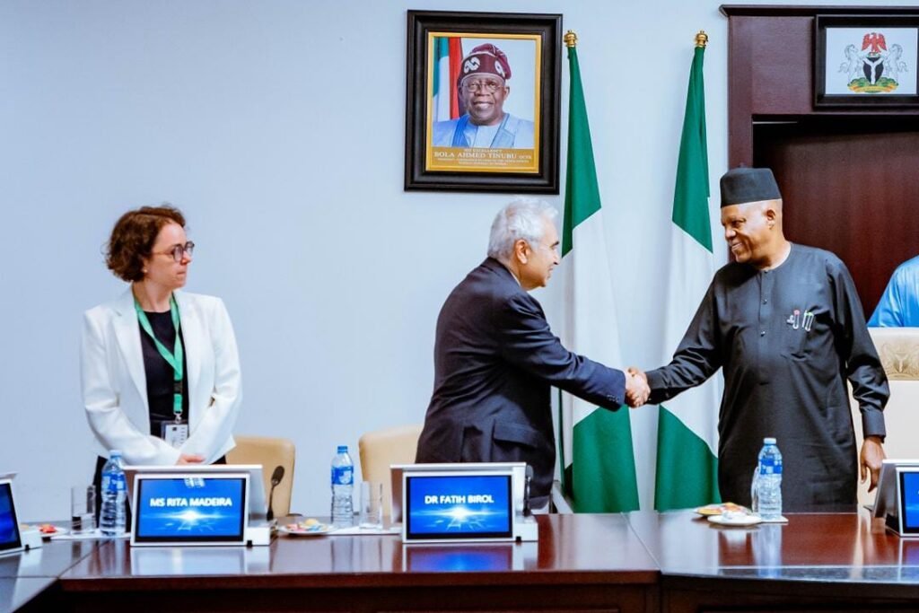 NIGERIA, IEA SIGN ENERGY PACT TO BOOST ENERGY SECURITY