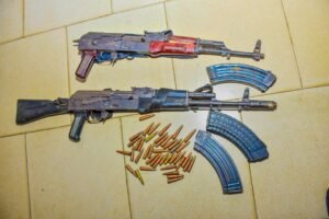 KWARA POLICE RECOVER TWO AK-47 RIFLES, UNCOVER SUSPECTED GUN-RUNNING NETWORK
