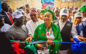 REMI TINUBU COMMISSIONS PBAT DOOR-TO-DOOR CAMPAIGN HEADQUARTERS